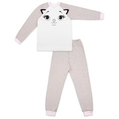 Пижама LEO размер 104, бежевый Лео