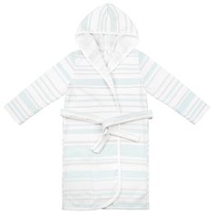 Халат LEO размер 116-122, молочный/ментоловый Лео