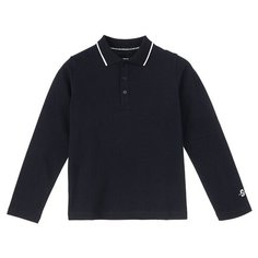 Поло playToday размер 146, темно-синий