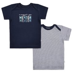 Футболка LEO размер 68, синий Лео