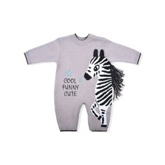 Комбинезон LEO размер 68, серый Лео