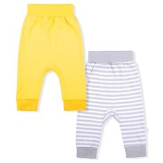 Брюки LEO 1001А-6 размер 74, желтый/серый Лео