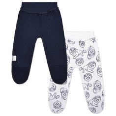 Ползунки LEO размер 42, синий/белый Лео