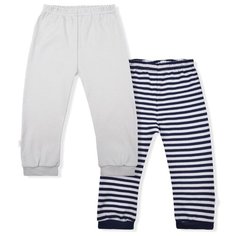 Брюки LEO 1001А-10 размер 80, серый/синий Лео