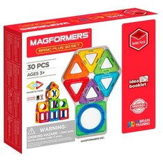 Магнитный конструктор Magformers Basic Plus 715015-30
