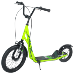 Внедорожный самокат Tech Team Super Jet 700 2020 зеленый/черный