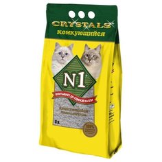 Комкующийся наполнитель N1 Crystals 5 л
