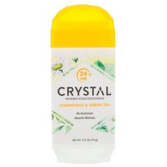 Crystal дезодорант, стик, Chamomile & Green Tea (solid), 70 г ​Crystal