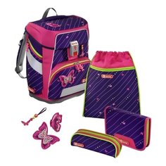 Step By Step Ранец Space Shiny Butterfly 5 предметов (1047664), синий/розовый