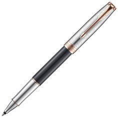 PARKER ручка-роллер Sonnet SE18 T541, черный цвет чернил