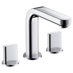 Смеситель для раковины (умывальника) hansgrohe Metropol S 14063000 двухрычажный встраиваемый