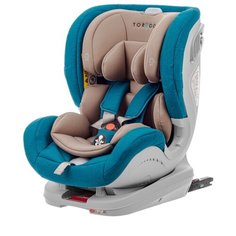 Автокресло группа 0/1/2 (до 25 кг) TOREGO Drive Isofix, зеленый/лен