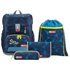 Step By Step Ранец Cloud Starship 5 предметов (183687), синий/желтый