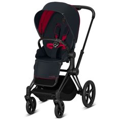 Прогулочная коляска Cybex Priam III Ferrari victory black/matte black, цвет шасси: черный