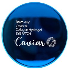 Farmstay Патчи для кожи вокруг глаз Caviar & Collagen Hydrogel Eye Patch 90 г (60 шт.)