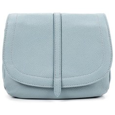 Сумка кросс-боди Afina 1069, натуральная кожа, небо