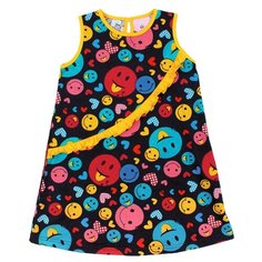 Сарафан Апрель Променад размер 110-56, темно-синий/желтый