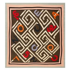 Платок Mellizos S10-32KY/865 коричневый