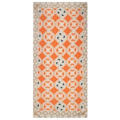 Палантин Mellizos S10-5JN/302-1 бежевый/оранжевый