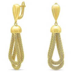 Silver WINGS Серьги из серебра 020267-287gp-113