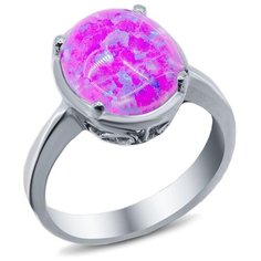 Silver WINGS Кольцо с опалами из серебра 210004o-32-197, размер 18