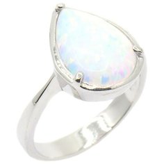 Silver WINGS Кольцо с опалами из серебра 210010a-32-197, размер 17