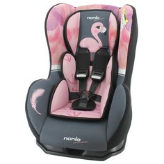 Автокресло группа 0/1 (до 18 кг) Nania Cosmo SP Animals, flamingo