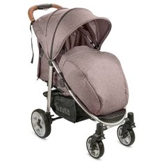 Прогулочная коляска Nuovita Corso caffe/argento, цвет шасси: серебристый
