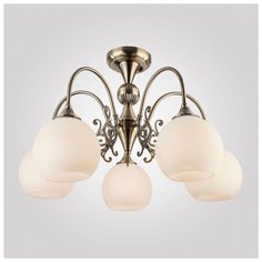 Люстра Eurosvet Aria 60052/5 античная бронза, E27, 300 Вт