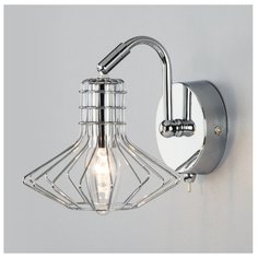Бра Eurosvet Tranello 70108/1 хром, с выключателем, 60 Вт