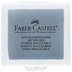 Faber-Castell Ластик-клячка в контейнере серый