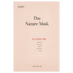 ELMOLU тканевая маска контроль акне Day Nature Mask AC-Control, 23 г