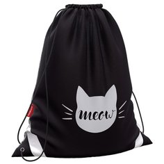 ErichKrause Мешок для обуви Meow (48351) черный/белый