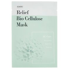 ELMOLU тканевая маска анти-акне Relief Bio Cellulose Mask AC-Care, 28 г