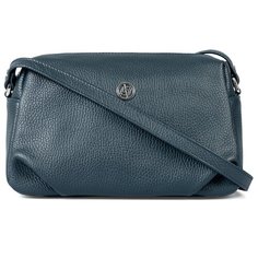 Сумка кросс-боди Afina 442, натуральная кожа, морской