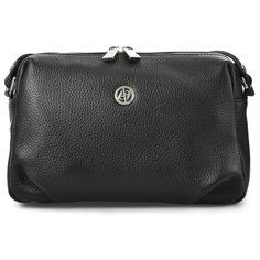 Сумка кросс-боди Afina 442, натуральная кожа, черный