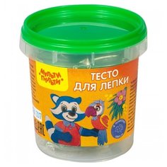 Масса для лепки Мульти-Пульти Приключения Енота зеленый (ТЛ_16837)
