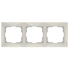 Рамка 3п Werkel WL03-Frame-03, слоновая кость