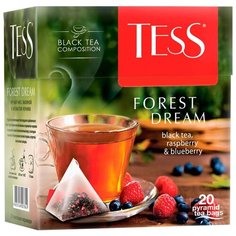 Чай черный Tess Forest dream в пирамидках , 20 шт.