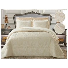 Комплект с покрывалом Cleo Vermont 220x240 см, светло-бежевый