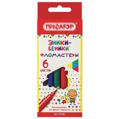 Пифагор Набор фломастеров Эники-Беники, 6 шт. (151400)