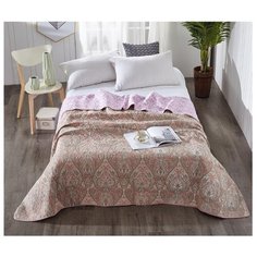 Покрывало Tango Patchwork 200x230 см, коричневый