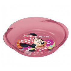 Stor Миска с ручками Минни Маус Цветы 15,7х18 см розовый
