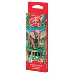 ErichKrause Набор фломастеров ArtBerry, 6 шт. (38563)
