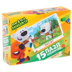 Пазл Origami Мимимишки Мишки за работой (03496), 15 дет.