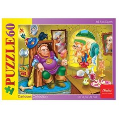 Пазл Hatber Cartoons Collection Кот в сапогах (60ПЗ5_10712), 60 дет.