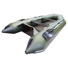 Надувная лодка HUNTERBOAT Хантер 320 Л зеленый