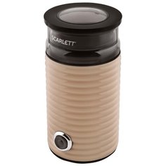 Кофемолка Scarlett SC-CG44502 бежевый/черный