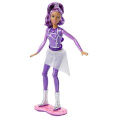 Интерактивная кукла Barbie с ховербордом Космическое приключение, 30 см, DLT23