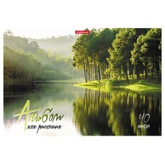 Альбом для рисования ErichKrause На природе 29.7 х 21 см (A4), 120 г/м², 40 л.